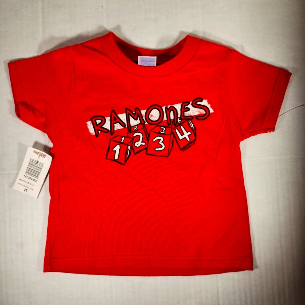 NWT Kid's Ramones 1234 T-shirt